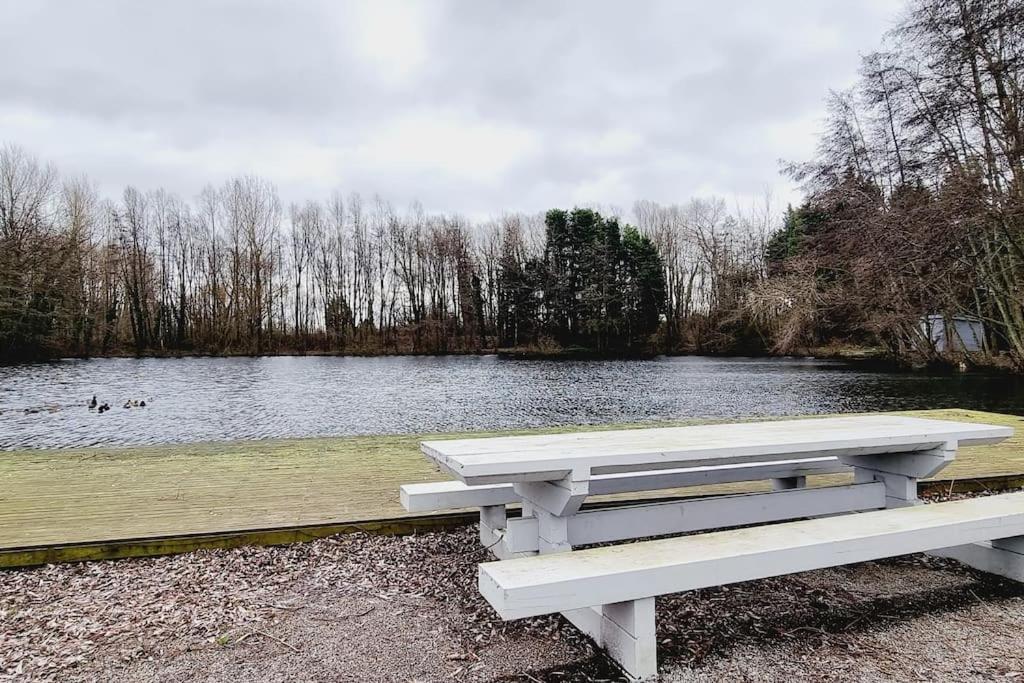 Villa *L'Ecrin De L'Etang* Depaysement Assure Bourbourg Esterno foto