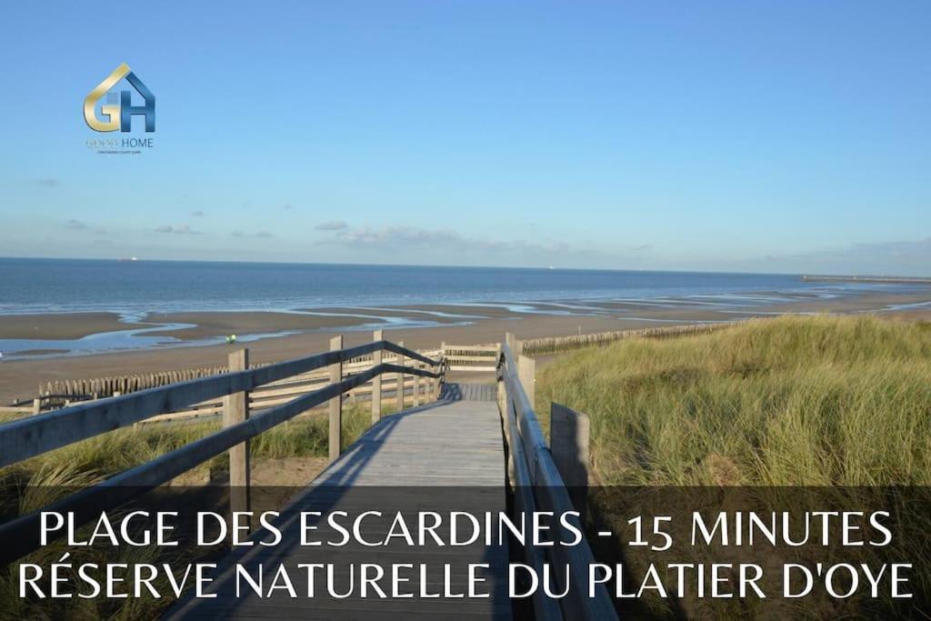 Villa *L'Ecrin De L'Etang* Depaysement Assure Bourbourg Esterno foto